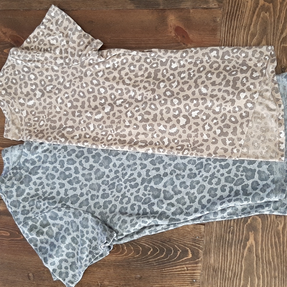 Cheetah print shirts